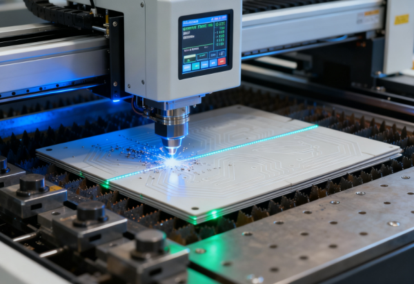 高溫共燒陶瓷基板紅外皮秒激光切割 (7)