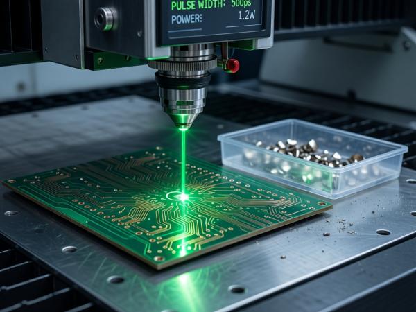 PBA板綠光皮秒激光微孔加工 (8)